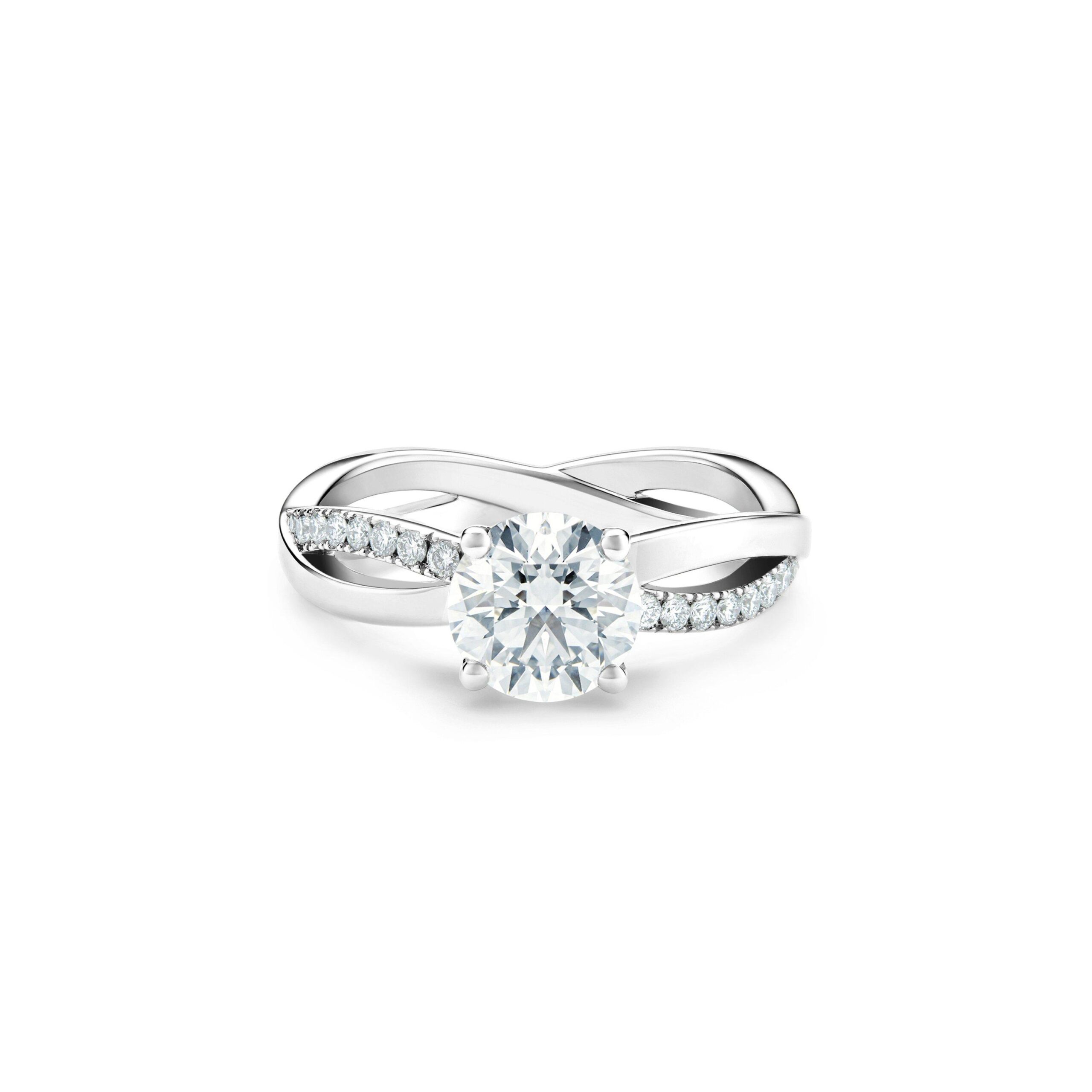 Diamanset rings category — gold and diamond rings