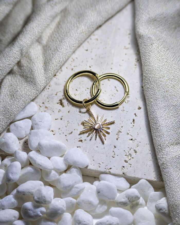 Diamanset earrings-starburst