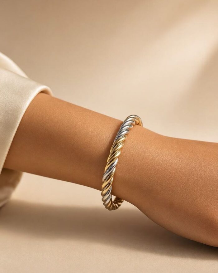 Torsade Cable Bracelet