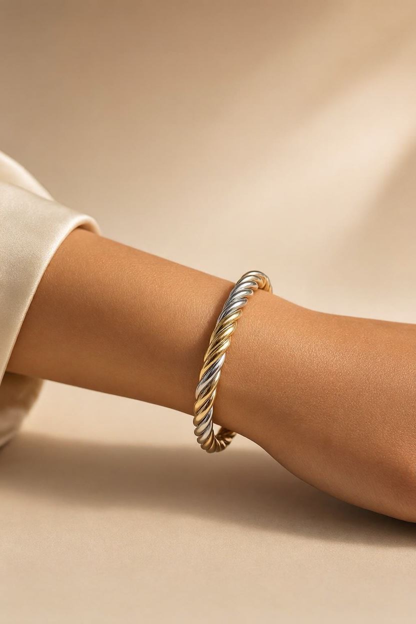 Torsade Cable Bracelet
